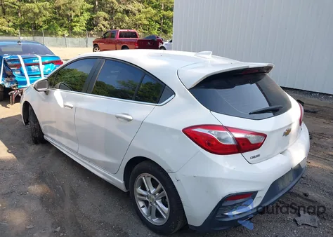 2017 Chevrolet Cruze Lt Auto из США, поврежденный, VIN 3G1BE6SM5HS607280